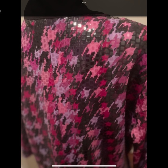 Paillette covered houndstooth blazer from New Direction - Picture 5 of 6